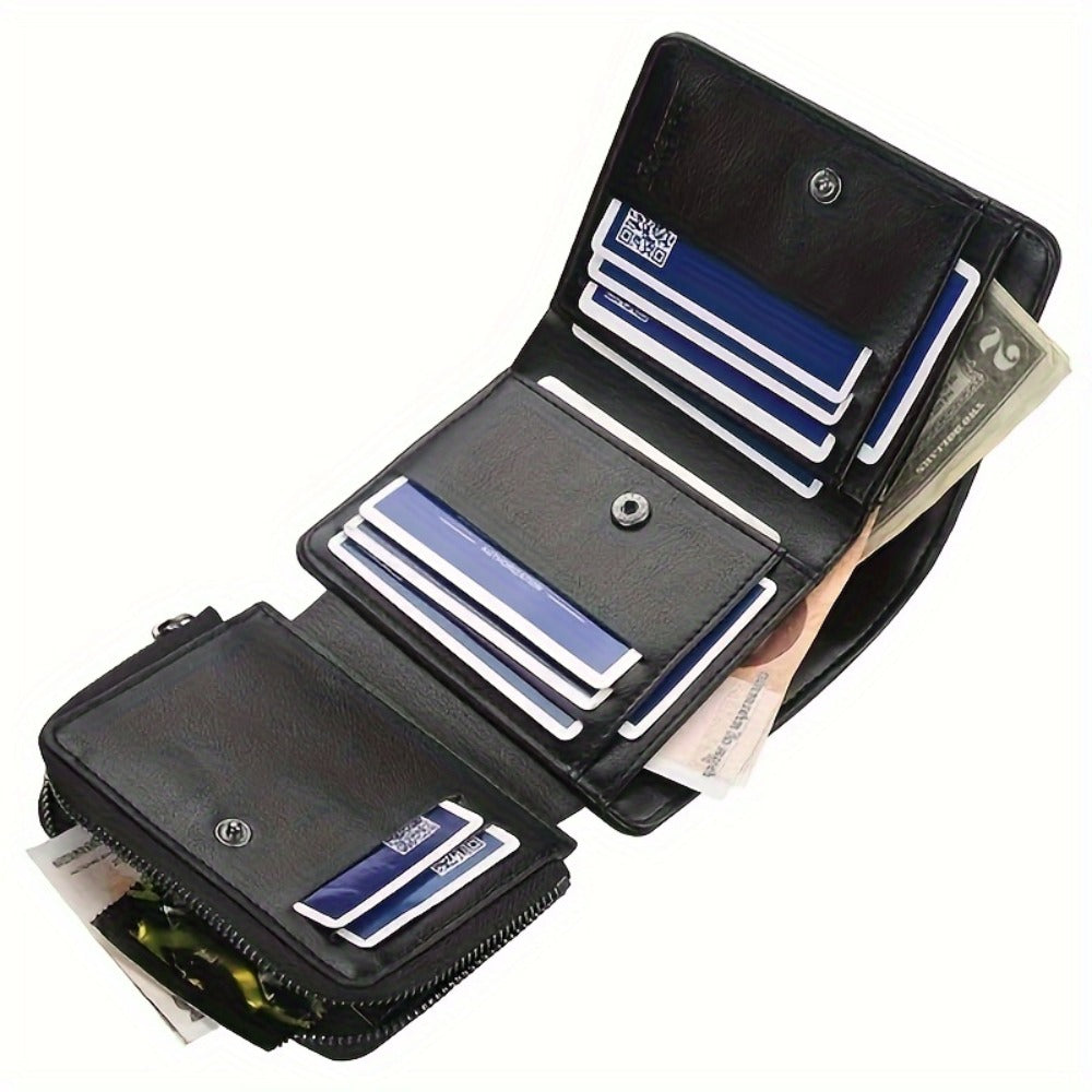 Wallet For Men Bifold Stylish Wallet Slim Includes Id Window And Credit Card Holder Palm Of The Demon'S Eye