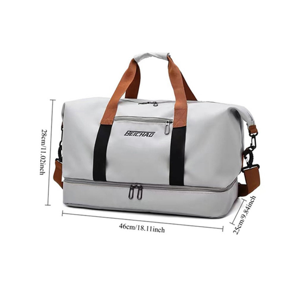 Men's Crossbody Bag – for Travel & Everyday Use, Spacious Gym Fitness Short Trips | Bag Vero – detail view 8