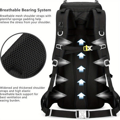 Travel Backpack – 50L, Lightweight, for Travel | Bag Vero – detail view 10