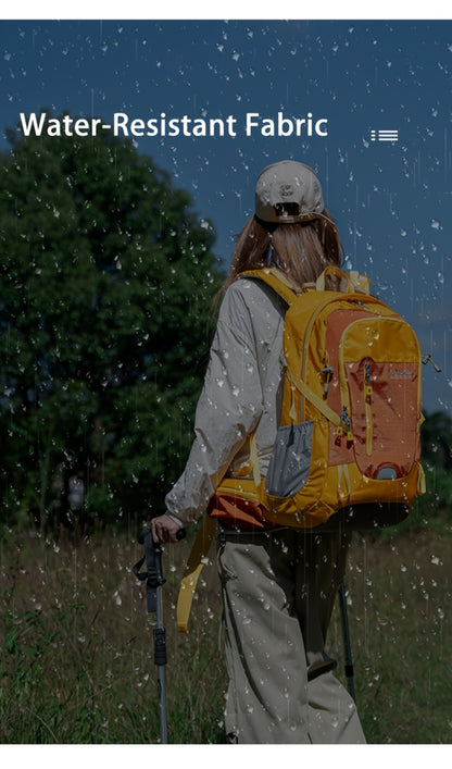 Large Capacity Hiking Outdoor Mountaineering Travel Backpack, Camping Travel Backpack, Nylon Waterproof Backpack, Ideal for Gifts, Suitable for Men And Women