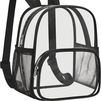 Transparent Backpack, Suitable for Stadium Events, Concerts, Sports Competitions, Work And Travel