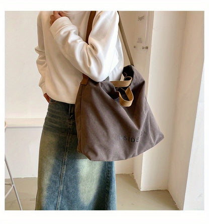 Crossbody Bag for Women – 5 Colors, Canvas, Large Capacity, for Travel & School | Bag Vero – detail view 28