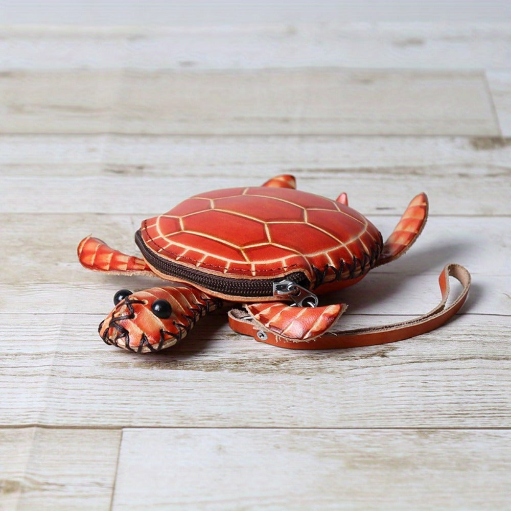 Women's Wallet – Handcrafted Retro Turtle Coin In | Bag Vero – detail view 17