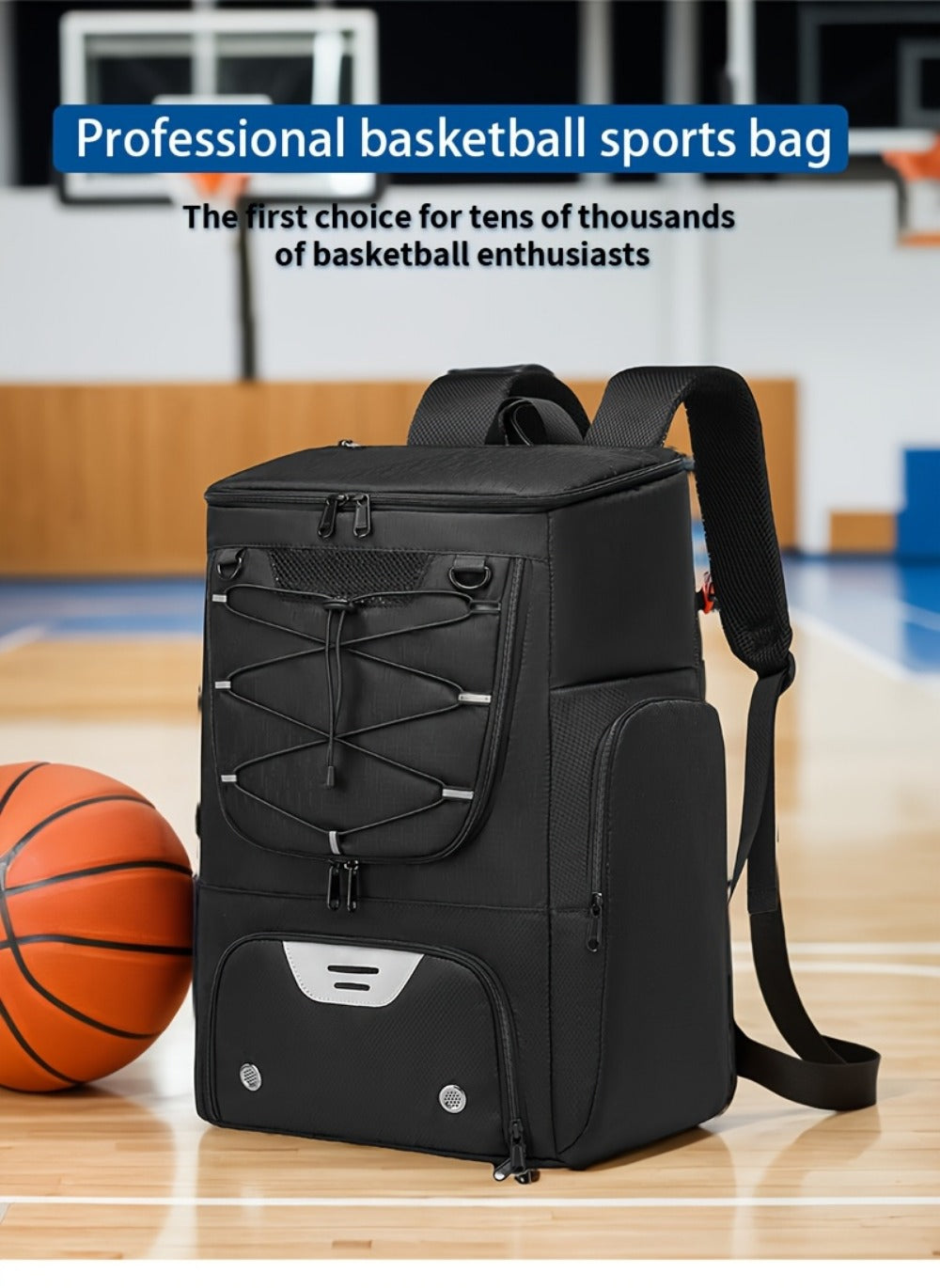 Travel Backpack – Large Capacity, Youth Basketball Shoe Compartment Multifunctional | Bag Vero – detail view 13