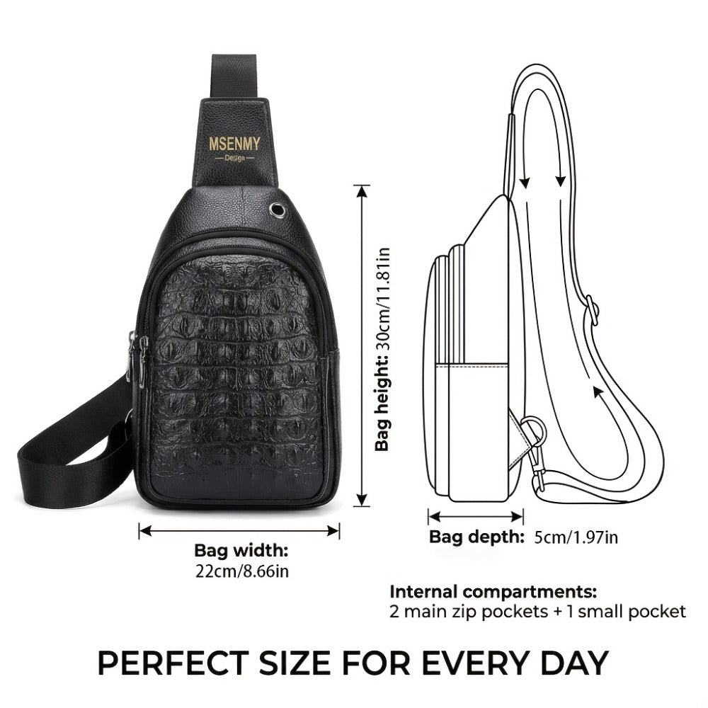 Waist Bag – PU Leather, Large Capacity, for Travel & Work | Bag Vero – detail view 4