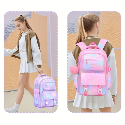 Laptop Backpack – 3-Piece, 15.6 Inch, Multi-Pocket, for School | Bag Vero – detail view 9
