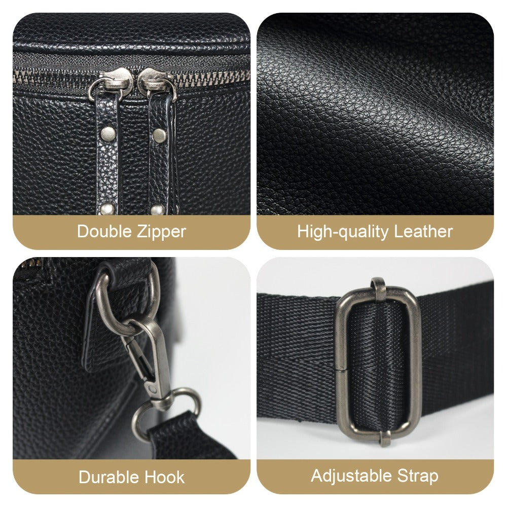 2pcs, 1 Women'S Crossbody Bag With 1 Chain, Multifunctional Women'S Crossbody Bag With Adjustable And Detachable Shoulder Strap - Fashion Wallet, Suitable For Shopping, Travel, Hiking, And Daily Wear, Travel Bag, Suitable For Mother'S Day Gift