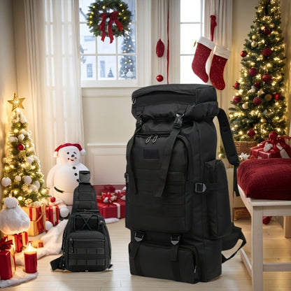 21.13gal Unisex Hiking Tactical Backpack, Outdoor Backpack Molle 3 Day Assault Pack, Hiking Camping Backpack With Multi Functional Pouches, Lightweight Outdoor Sports Travel Backpack, Perfect For Mountaineering Travel, Army Green, Traveling Backpack