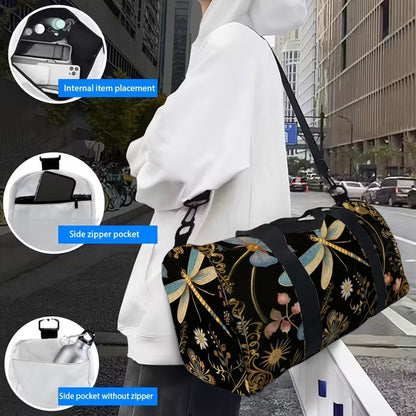 Gym Duffel Bag – Polyester, Large Capacity, Adjustable Strap, for Travel | Bag Vero – detail view 2