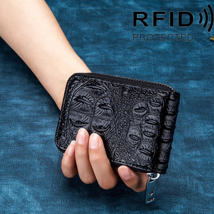 Men Zipper Around Credit Card Holder, Clutch Coin Money Purse, Portable Card Wallet With 12 Card Slots