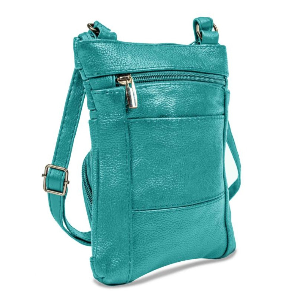 Women's Wallet – Genuine Leather, Multi Pocket, Adjustable Strap | Bag Vero – detail view 3