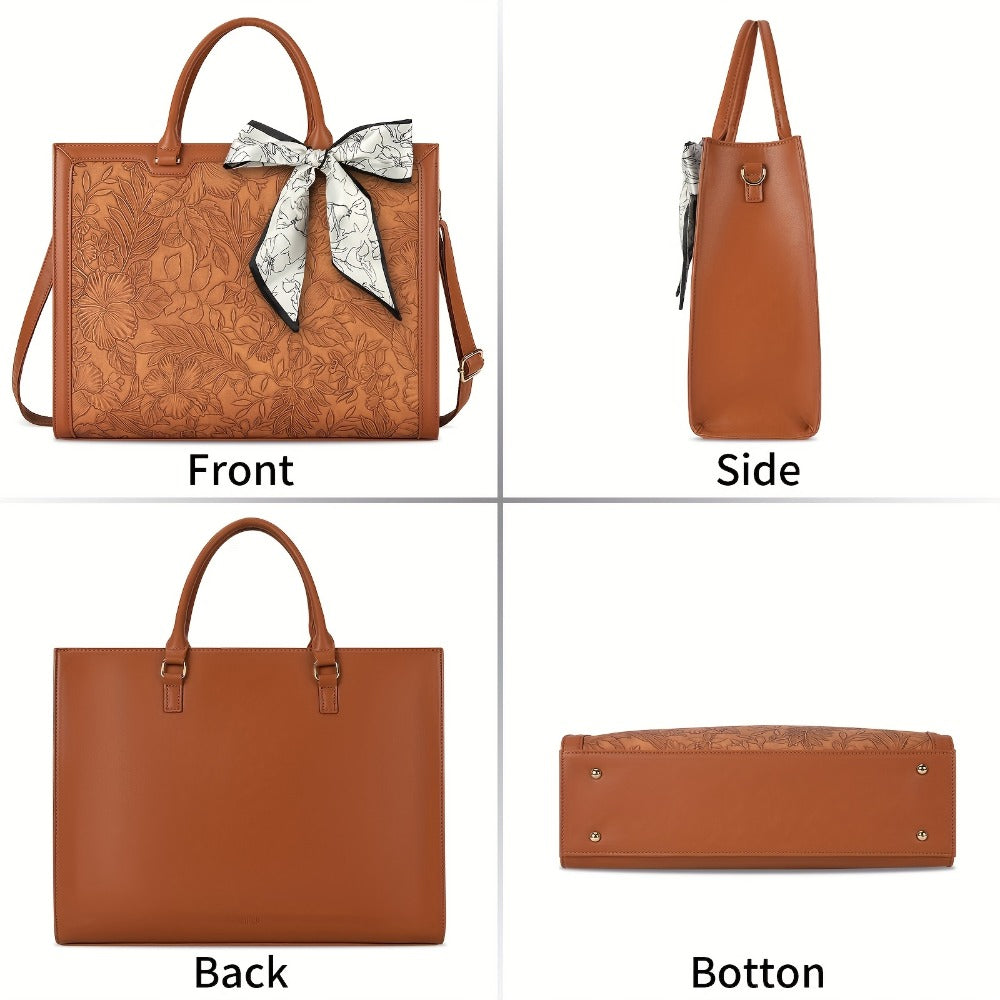 Laptop Bag – 15.6 Inch, Lightweight, Large Capacity, Adjustable Strap | Bag Vero – detail view 3