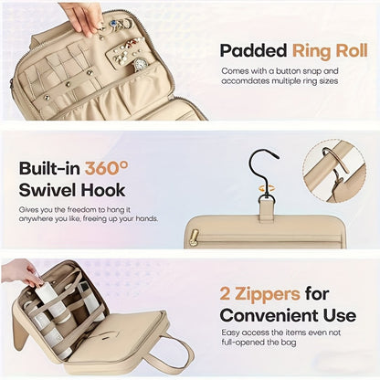 Travel Makeup Bag – PVC, Foldable, for Travel | Bag Vero – detail view 16
