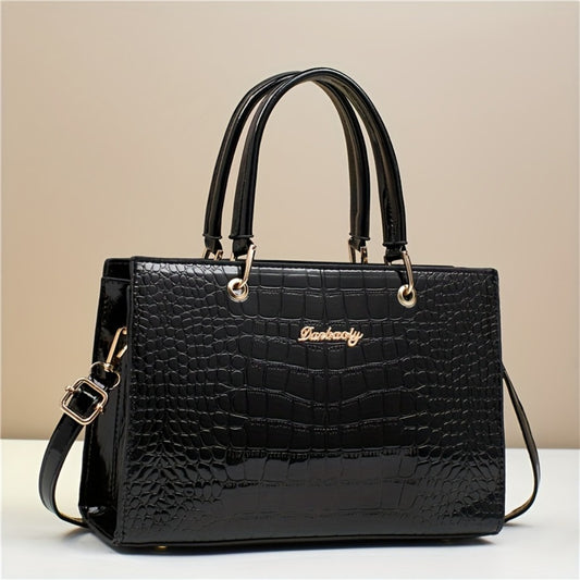 Women's Handbag 2025 New Korean Style Fashionable Textured Trendy Crossbody Shoulder Bag, Versatile and Simple Tote