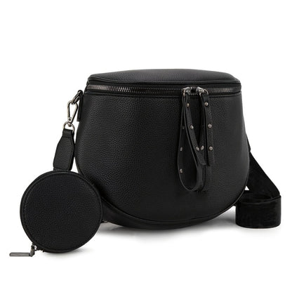 Large Crossbody Bags for Women Bum Bag Sling Purse with Adjustable StrapDetachable Strap - Shoulder/Waist Bag Suitable for Casual, Travel, Daily Use