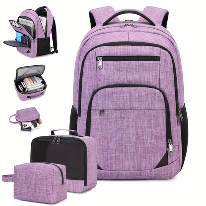 Laptop Backpack – 15 Inch, for Travel & Work | Bag Vero – detail view 14