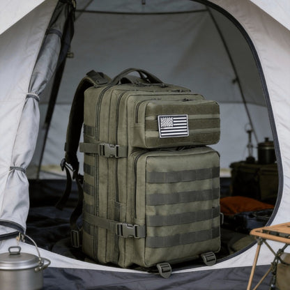 Spacious 11.62gal Hiking Backpack for Both Men And Women - Versatile Travel And Camping Bag