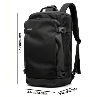 10.57gal Flight-Approved Travel Backpack with Laptop Compartment - Durable Nylon, Adjustable Straps, Machine Washable - Perfect for Business Trips And Carry-On