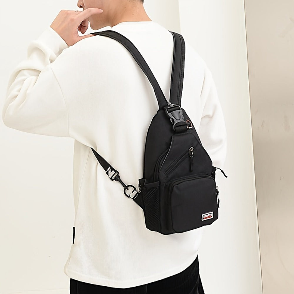 Trendy Oxford Crossbody Bag for Women - Features Adjustable Shoulder Straps, Zipper Closure, Sturdy Material, Casual Elegant Design, Ideal for Everyday Use And Travel