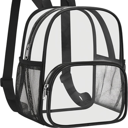 Transparent Backpack, Suitable for Stadium Events, Concerts, Sports Competitions, Work And Travel