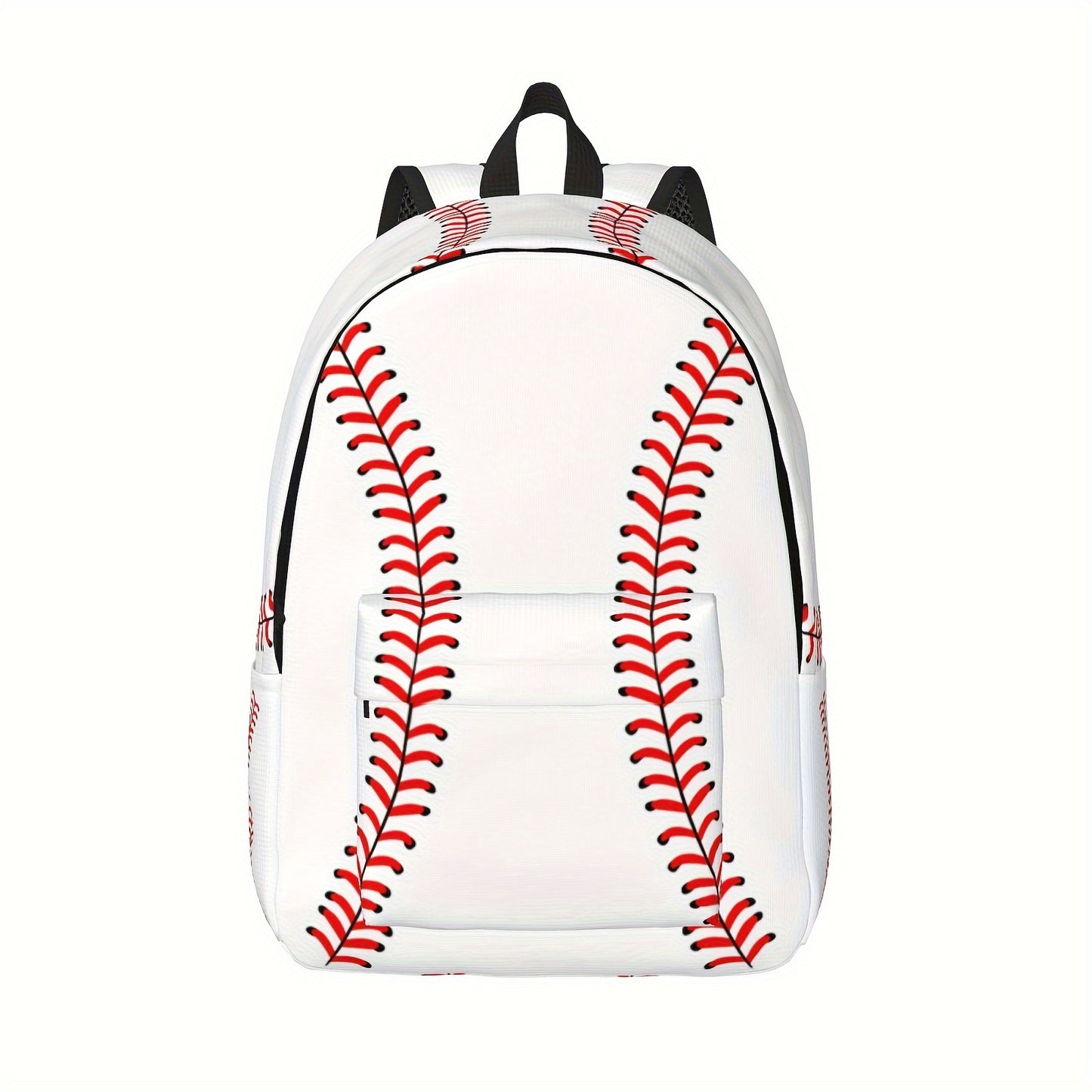 Lightweight Sports Backpack Suitable for Men & Women with Tablet/Laptop Compartment, Multi- Ball Print, Adjustable Shoulder Straps & Crossbody Pack - Suitable for Baseball, Basketball, Soccer, Football, Travel,