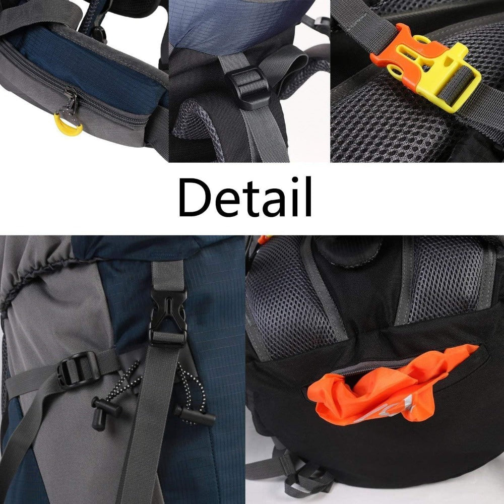 Travel Backpack – 50L, Lightweight, for Travel | Bag Vero – detail view 8
