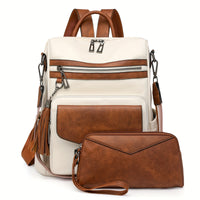 White With Brown