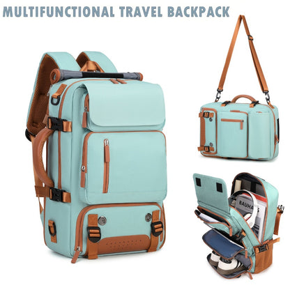 The 11.89gal Ultra Large Capacity Hiking Multi-Functional Backpack Has 4 Main Pockets And 5 Pockets for Super Storage, with a Stylish Appearance Design That Is More Outstanding. It Has a Dedicated Laptop Storage Bag Inside