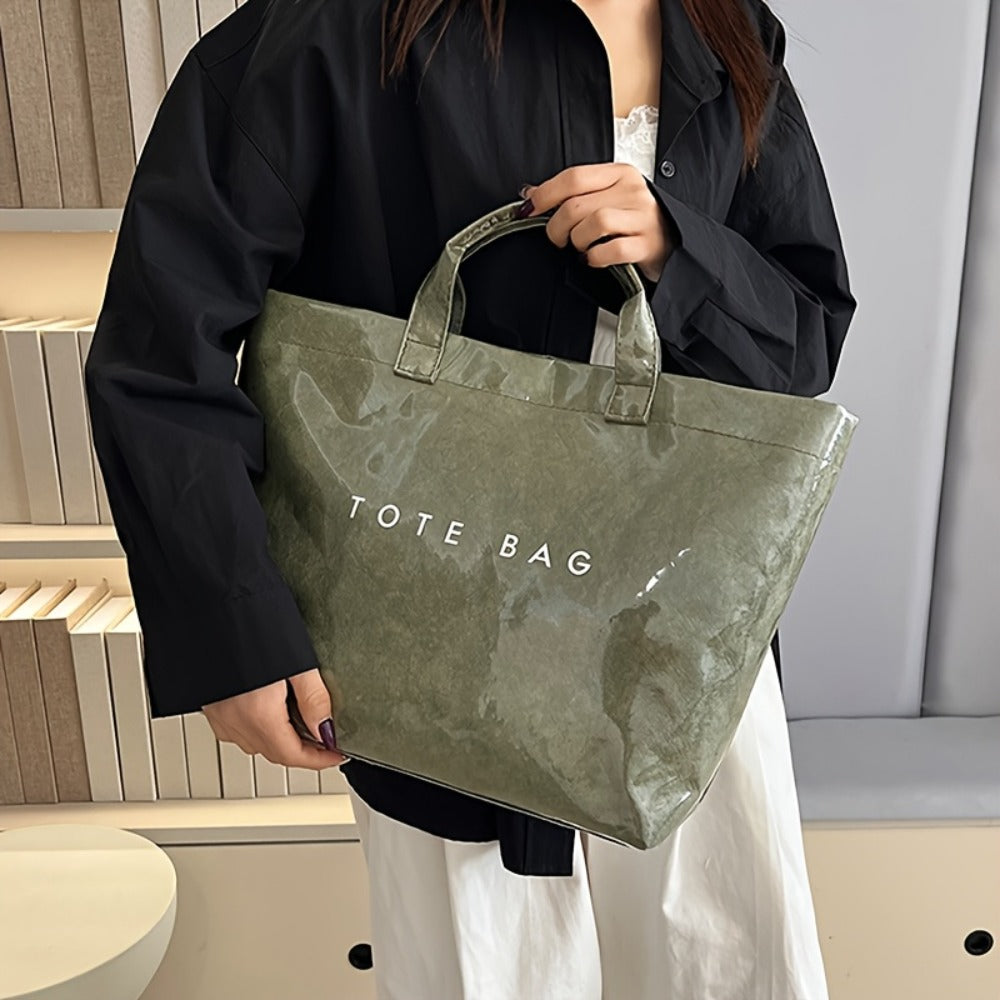 Women's Handbag with Detachable Strap & Tape Closure - / Handheld Shopping Bag Suitable for Travel, Books, Cosmetics - Elegant Tote with, Yiwu-Made for Everyday Use & Special Events