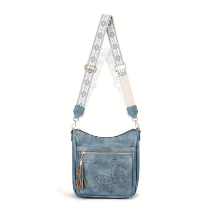 Crossbody Bag for Women – for Travel & Everyday Use, Vintage Pattern Adjustable Strap | Bag Vero – detail view 20
