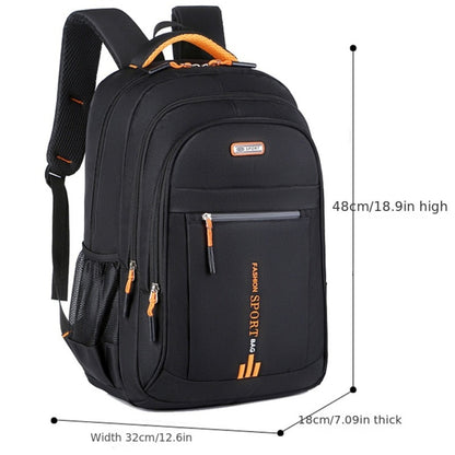 Men's Large Capacity Business Laptop Backpack, Travel and Sports Bag for Women