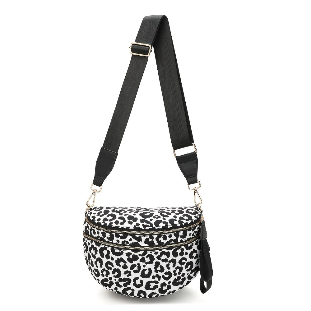 Women's PU Crossbody Bag with Plaid Design & Hands-Free Phone Use - Adjustable Strap Shoulder/Waist Bag, Spacious Zipper Closure, Suitable for Daily Use & Special Occasions, Urban Fashion Tote Compatible for Smartphones