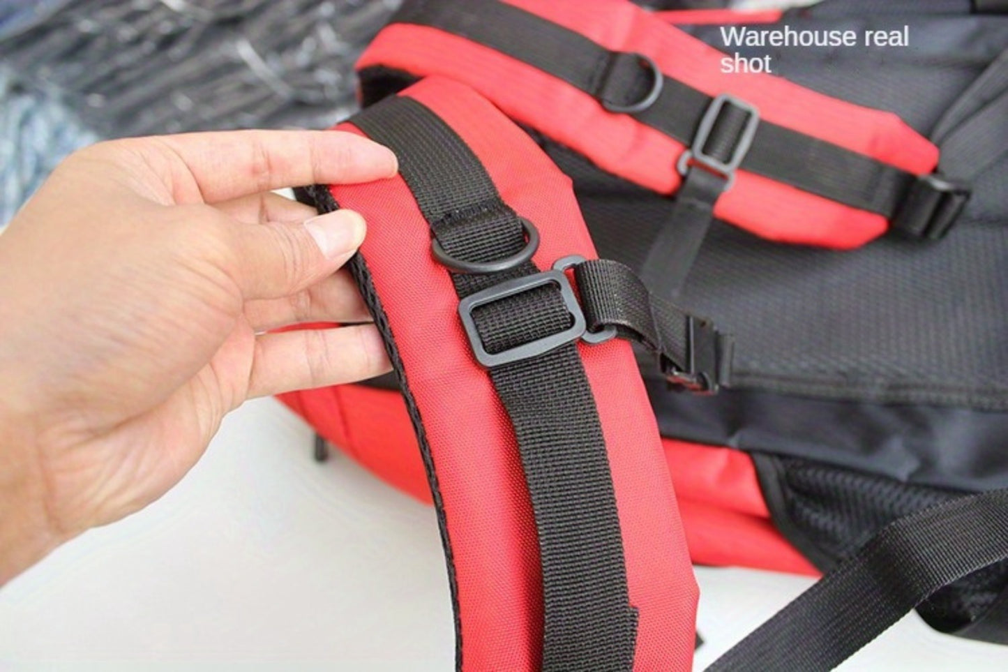 Large Capacity Oxford Cloth Hiking Backpack, Breathable and Hiking Bag, Suitable for Outdoor Sports and Long-distance Travel