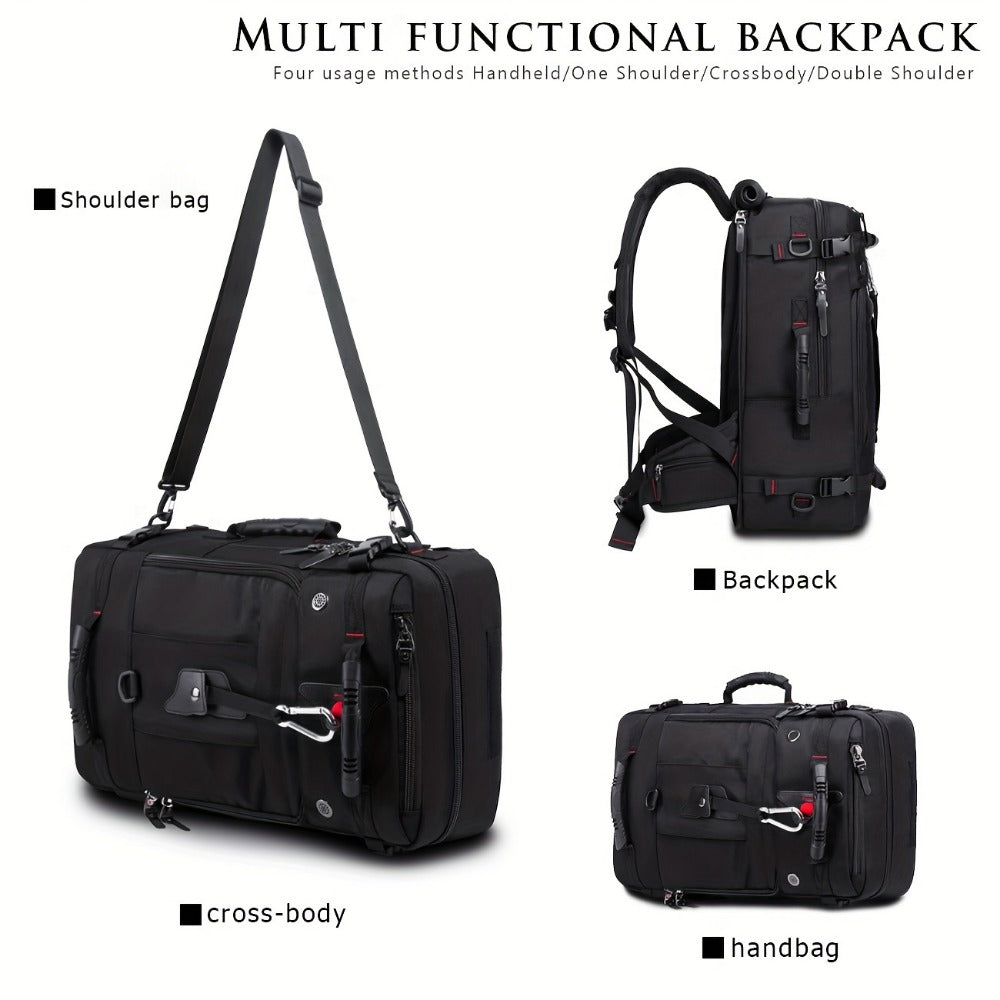 Laptop Backpack – Nylon, Waterproof, Anti Theft, Multi Pocket | Bag Vero – detail view 17