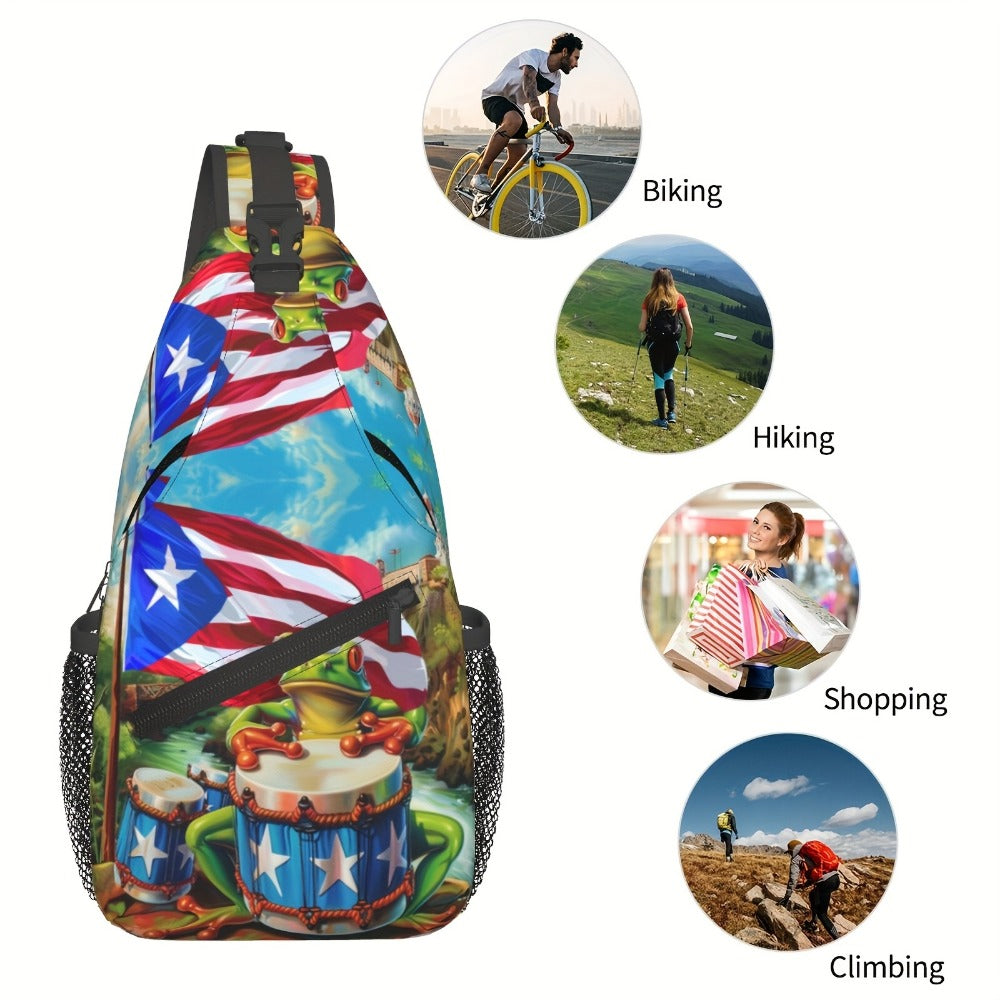 Sling Bag – Polyester, Foldable, Large Capacity, for Travel | Bag Vero – detail view 3