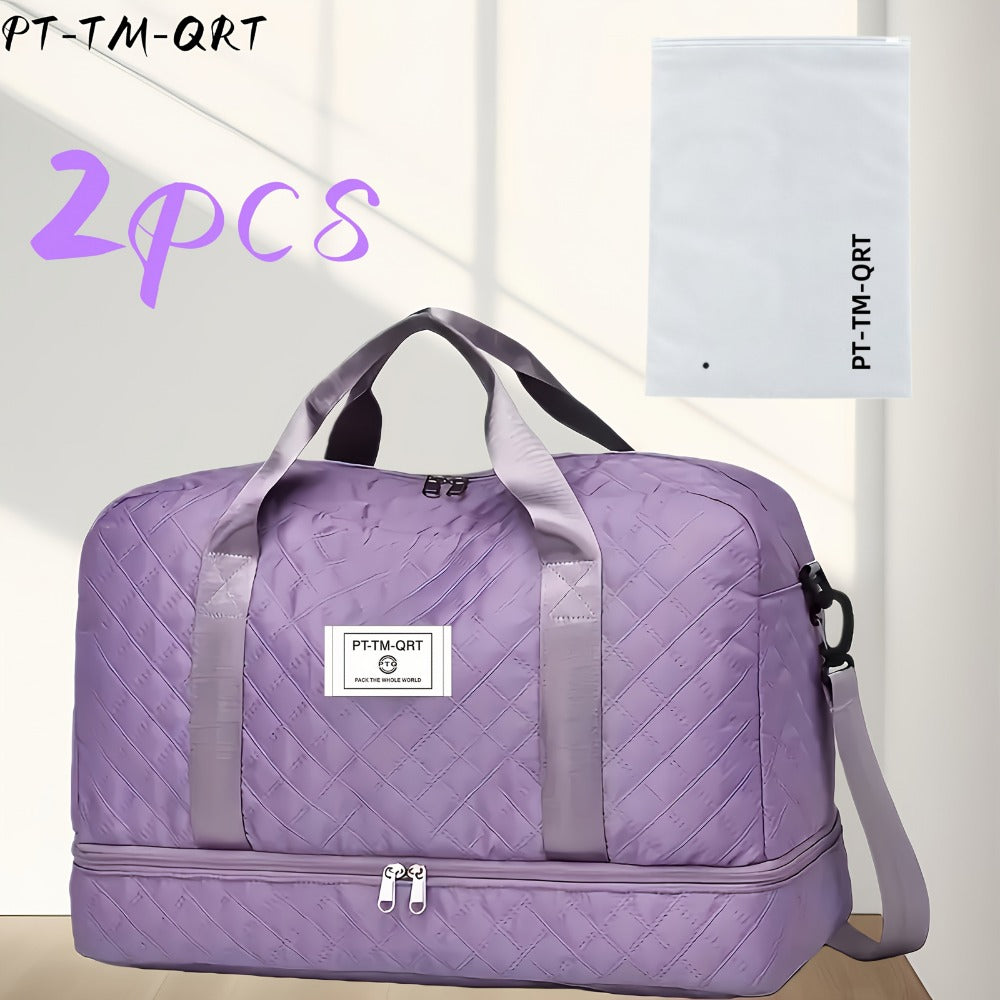 Gym Duffel Bag – 15 Colors, Nylon, Large Capacity, for Travel | Bag Vero – detail view 35
