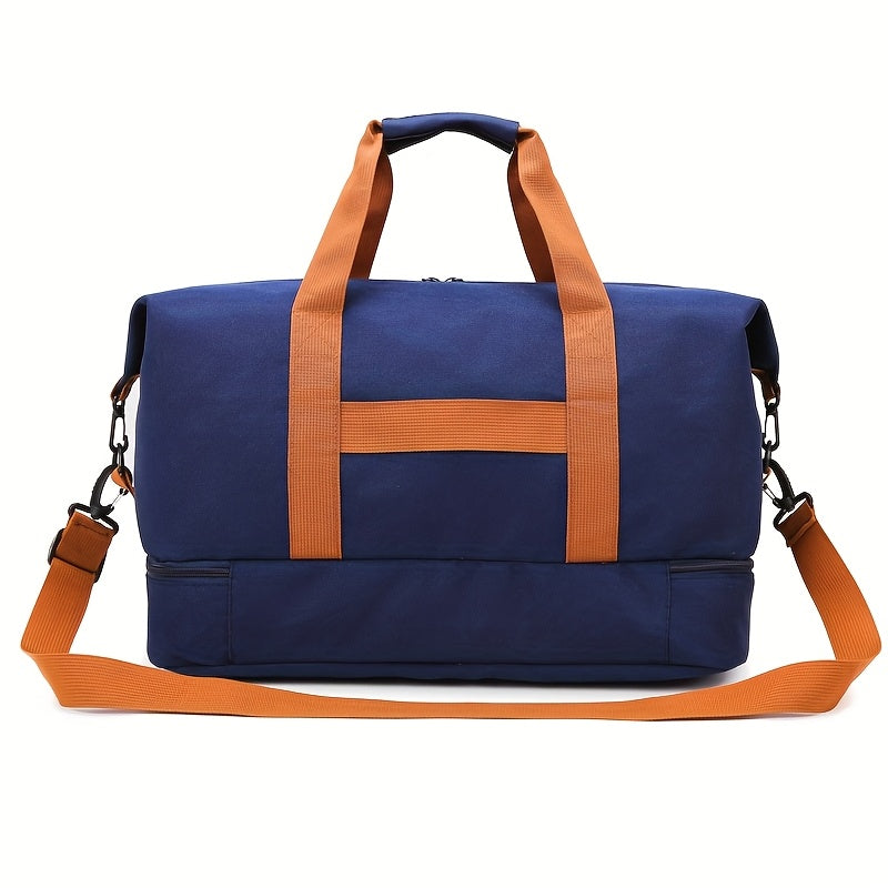 Spacious Tote Bag Designed for Travel And Fitness, Perfect for Both Short And for long Journeys. Versatile As a Casual Shoulder Or Crossbody Bag, It Makes an Excellent Gift for Friends