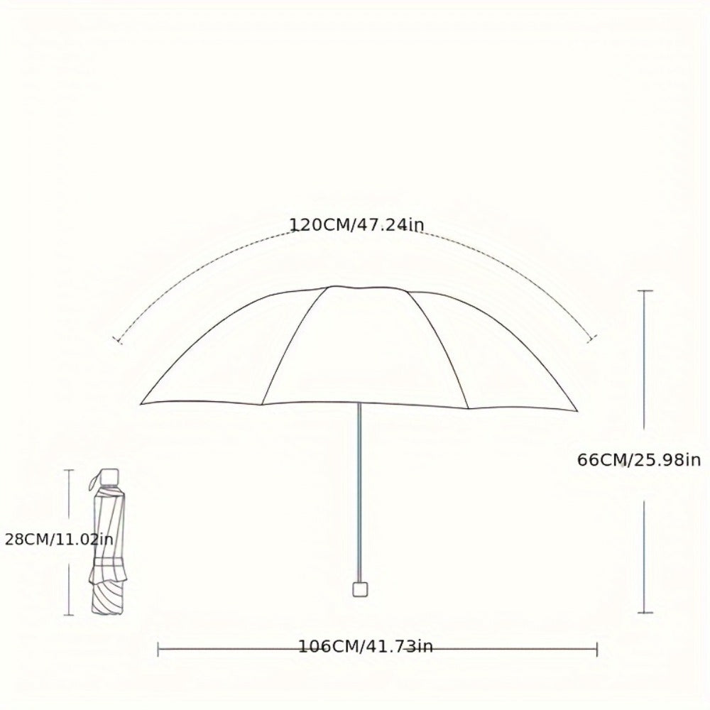 Reinforced Windproof Umbrella, Sturdy And Durable Sunshade Umbrella, Suitable For Both Men And Women