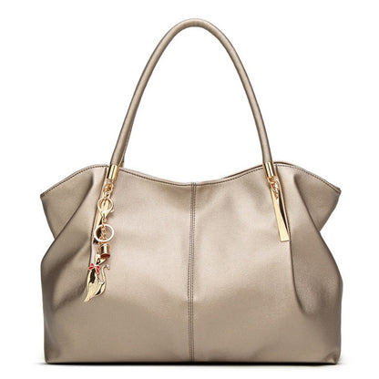 Women's Mom Tote Bag Large Capacity Chic Minimalist Textured Shoulder Crossbody Purse Versatile Multi Function Carryall
