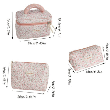 Travel Makeup Bag – Corduroy, Large Capacity, Lightweight, for Travel & Everyday Use | Bag Vero – detail view 5