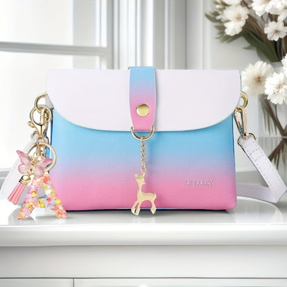Mini Crossbody Bag, Shoulder Bag, Small Wallet, Detachable Shoulder Strap, Exquisite Keychain, Magnetic Closure, Christmas, Suitable As Birthday And Christmas Gifts