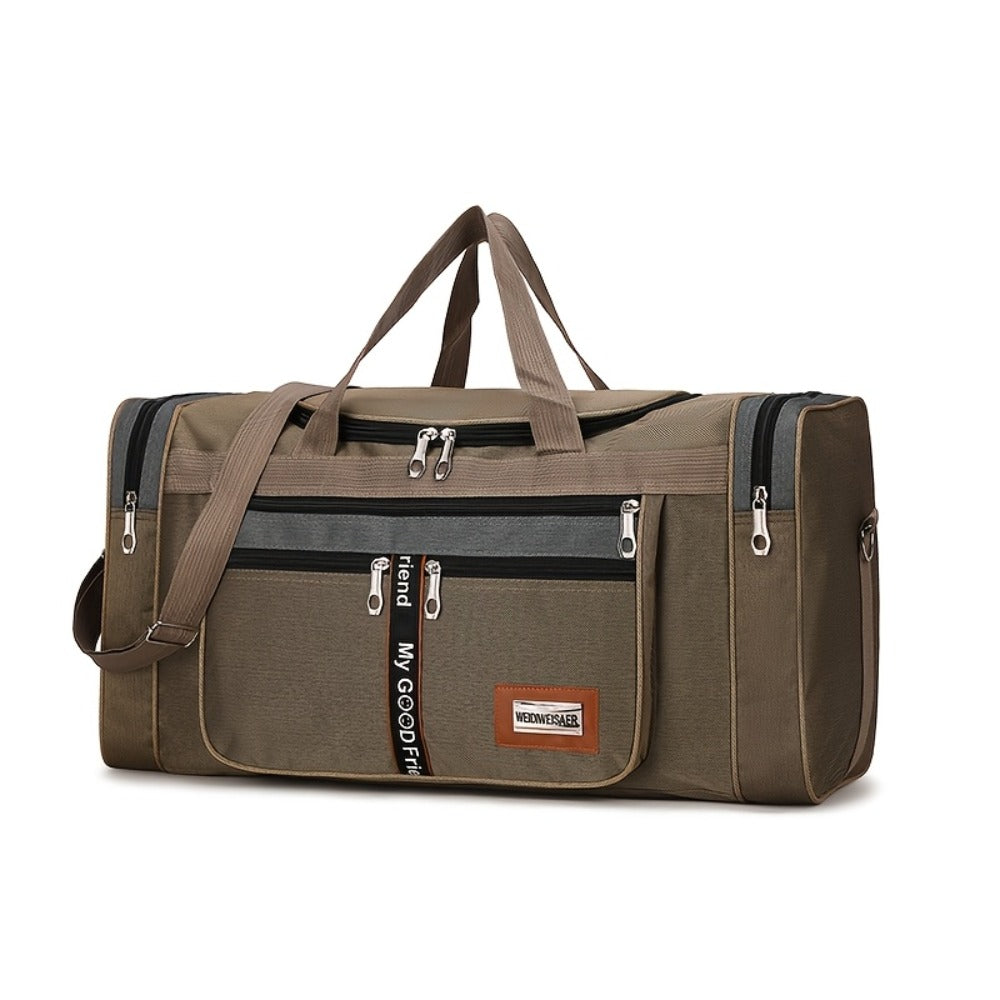 Large Capacity Foldable Portable Travel Bag Men's And Women's Long And Short Distance Travel Luggage Bag High Quality