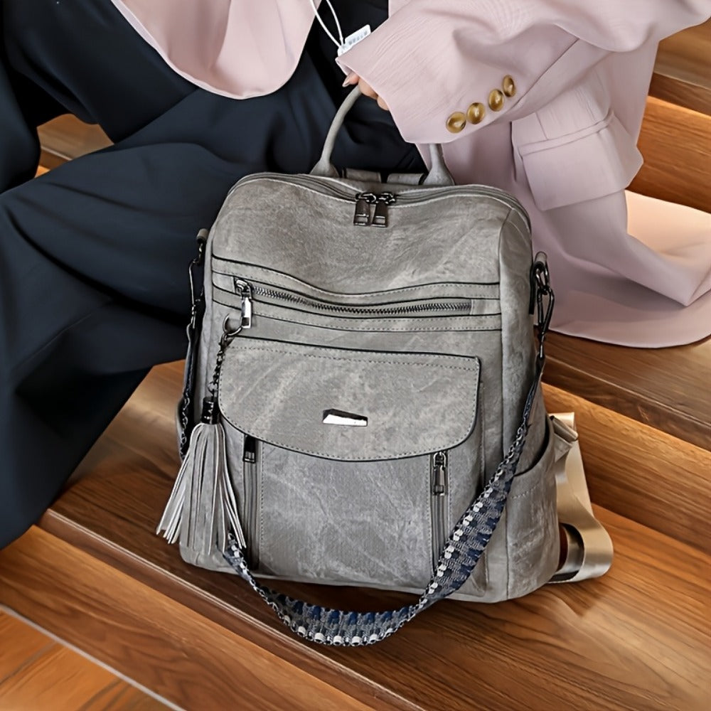 Backpack for Women – Vegan Leather, Convertible | Bag Vero – detail view 16