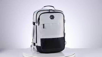 Backpack with Six Wheels, Designed for Business And Travel Commuting, Can Be Taken on Board, Features a Compartment for Laptops, Fits 17-Inch Laptops, Suitable for Adults