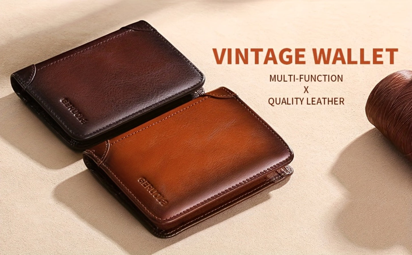 Men's Wallet – RFID Blocking, Short Trifold Money Clip Rfid | Bag Vero – detail view 15