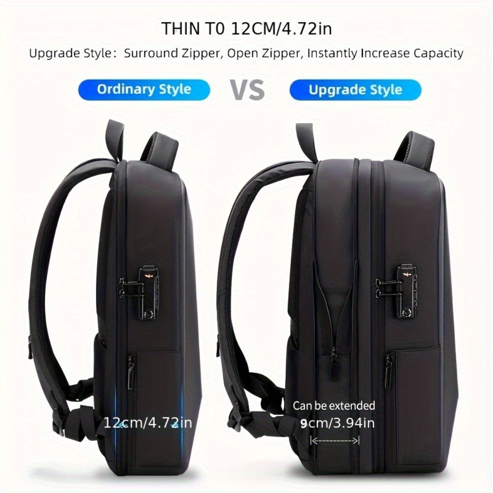 Casual Backpack, Large Capacity Travel Business Bag, Laptop Backpack with Password Lock, Ideal Choice for Gifts, School Bags, Valentines Gifts