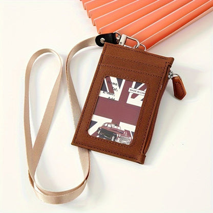 Women's Wallet – Lanyard Card Holder Faux Leather | Bag Vero – detail view 9