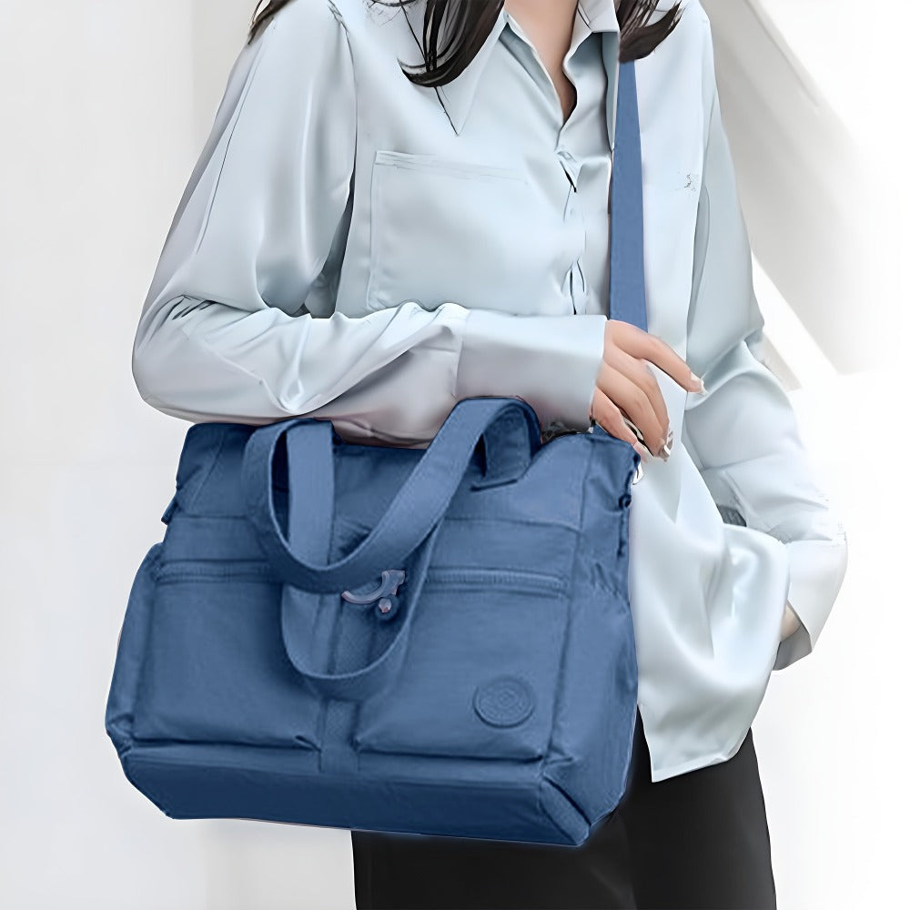 New Style Casual Large Capacity Messenger Bag Commuter Shoulder Bag School Season Student Backpack Fashionable And Versatile, Travel Bag, Work Bag, Bags, Messenger Bag, Adjustable Strap, Casual Commuter Handbag, Simple Classic Casual Shoulder Bag