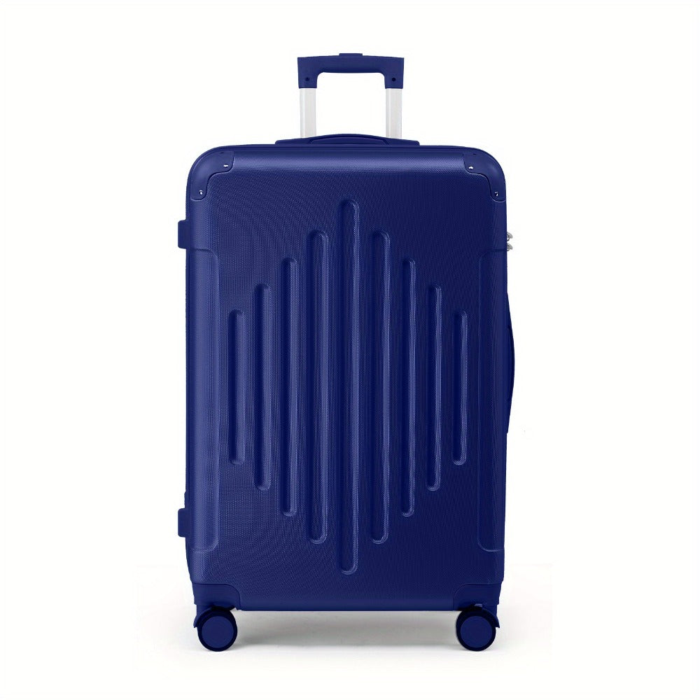 20/24/28 Inch Airline Approved Carry-On & Checked Baggage - ABS Hardshell Suitable for, TSA Lock, Silent Spinner Wheels, Lightweight Luggage with Iron- Frame, Zipper Closure, for Travel
