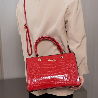 Women's Handbag 2025 New Korean Style Fashionable Textured Trendy Crossbody Shoulder Bag, Versatile and Simple Tote